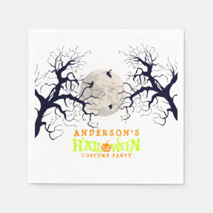 Halloween Costume Party Napkin