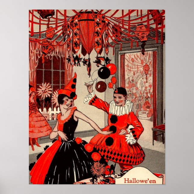 Halloween Costume Party Poster (Front)