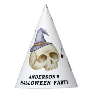 Halloween Costume Party Watercolor Hat