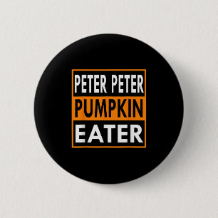 Halloween Costume Peter Pumpkin Eater  6 Cm Round Badge