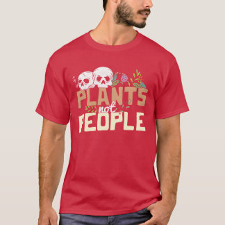 Halloween costume plants not people halloween retr T-Shirt
