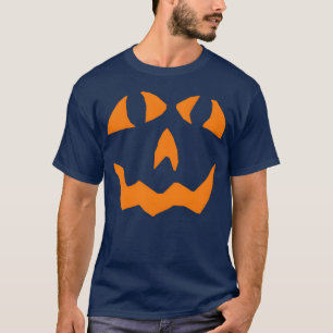 Halloween Costume Pumpkin Face Halloween gift T-Shirt