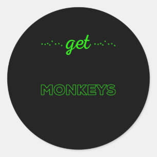 Halloween Costume Shirt Don't Make Me Get My Flyin Classic Round Sticker