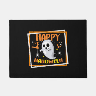 Halloween Costume Shirt, Happy Halloween Ghost   Doormat