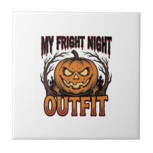 Halloween Costume Shirt Spooky Pumpkin Outfit_1 Tile