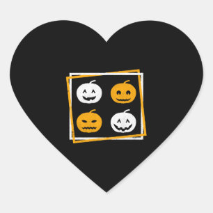 Halloween Costume Shirt, Vintage Halloween Heart Sticker