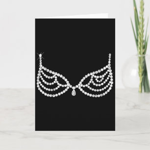 Halloween Costume Show Girl  Card