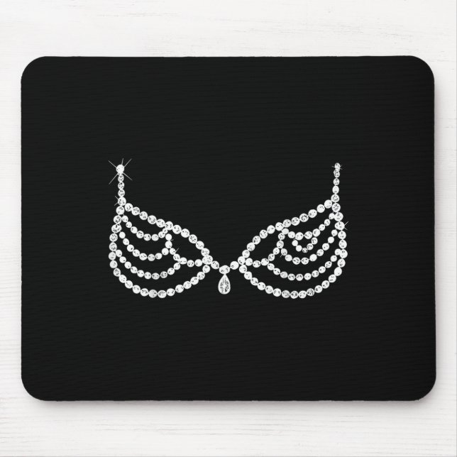 Halloween Costume Show Girl  Mouse Mat (Front)