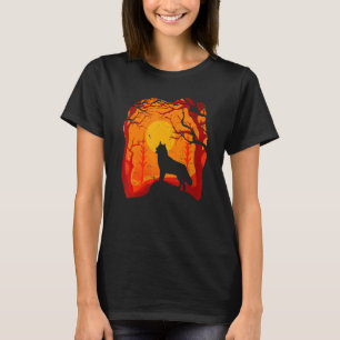 Halloween Costume Siberian Husky Dogs Puppy Owner T-Shirt