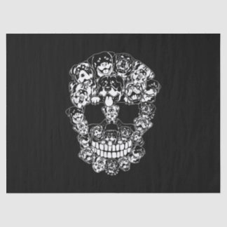 Halloween Costume Skull Rottweiler Dog Lovers Tissue Paper