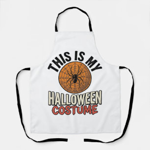 Halloween Costume Spider Web Vintage Shirt Design_ Apron