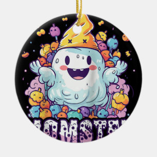 Halloween Costume spooky Mama Momster Halloween Ra Ceramic Tree Decoration