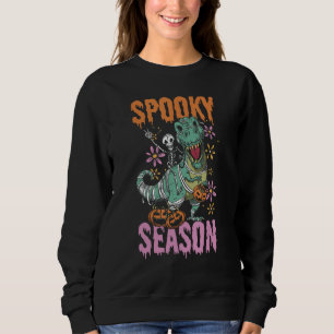Halloween Costume Spooky Season Boo Ghost Let's Go Sweatshirt