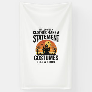Halloween Costume Statement Vintage Shirt Design_1 Banner