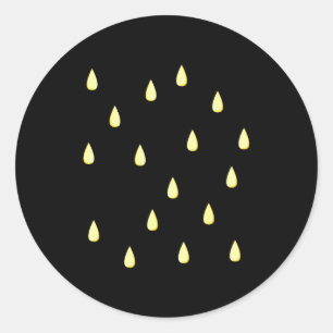 Halloween Costume Strawberry Seed Pattern Funny La Classic Round Sticker