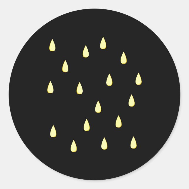 Halloween Costume Strawberry Seed Pattern Funny La Classic Round Sticker (Front)