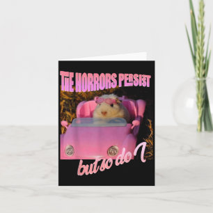 Halloween Costume - The Horrors Persist But So Do  Card