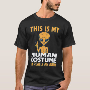 Halloween Costume This Is My Human Costume I'm Rea T-Shirt