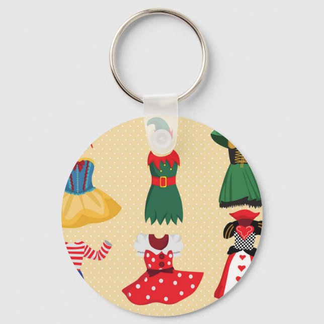halloween costumes key ring (Front)
