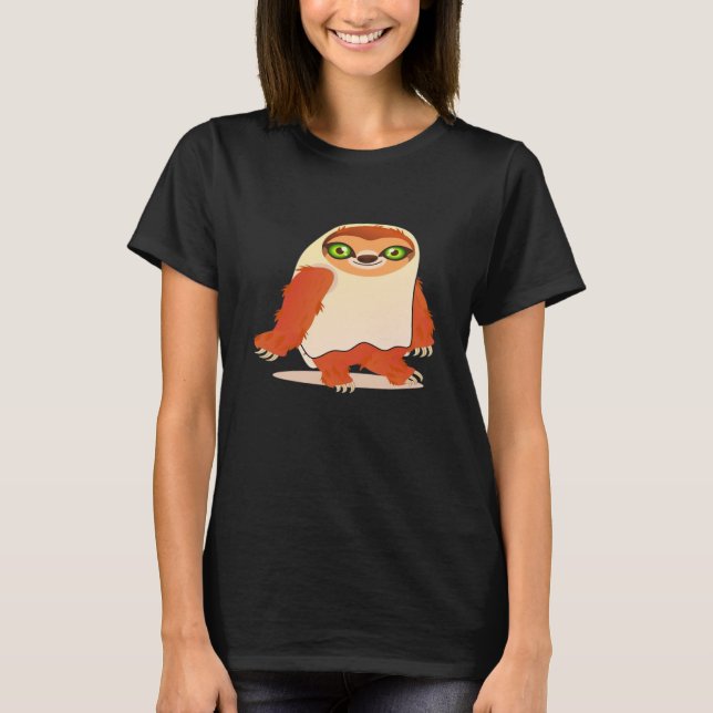 Halloween costumes sloth Oversized T-Shirt (Front)