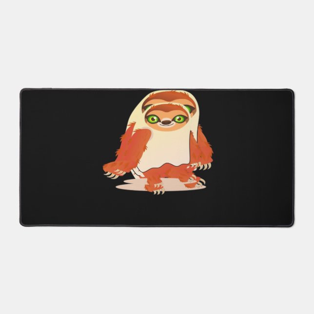 Halloween costumes sloth Oversized T-Shirt Desk Mat (Front)