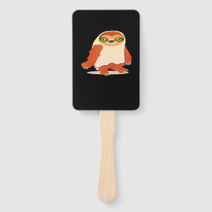 Halloween costumes sloth Oversized T-Shirt Hand Fan