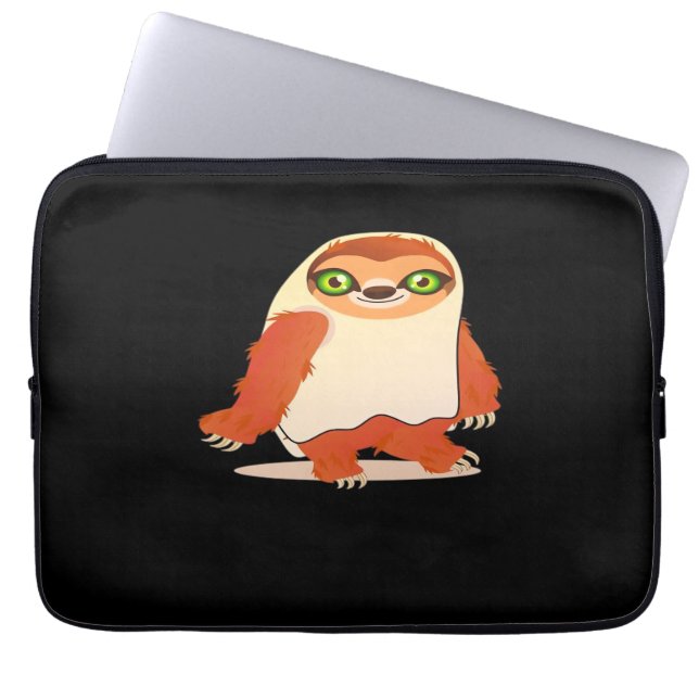Halloween costumes sloth Oversized T-Shirt Laptop Sleeve (Front)