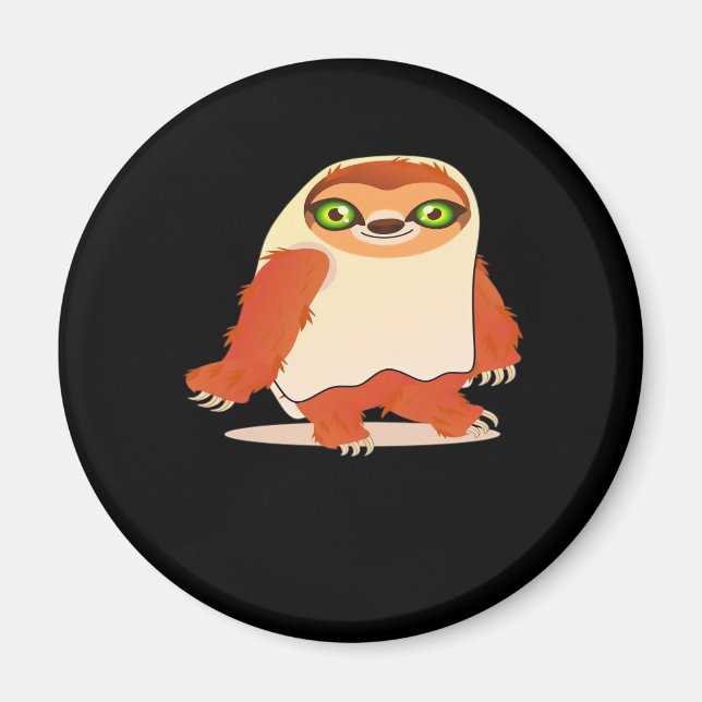 Halloween costumes sloth Oversized T-Shirt Magnet (Front)