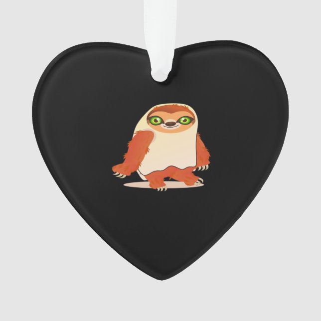 Halloween costumes sloth Oversized T-Shirt Ornament (Front)