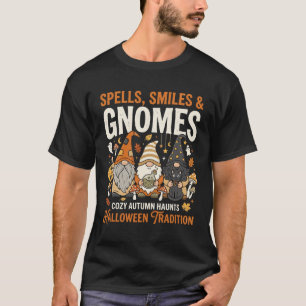 Halloween Cosy Gnome Gathering T-Shirt