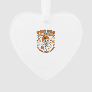 Halloween Cosy Skeleton Celebration Ornament