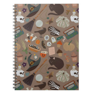 Halloween Cottagecore Notebook