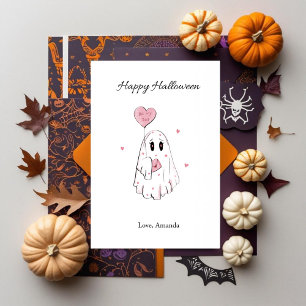 Halloween couple invitation