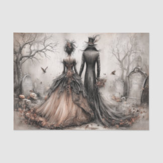 Halloween Couple Tissue Paper