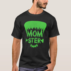 Halloween Couples Costume Momster And Dadcula T-Shirt