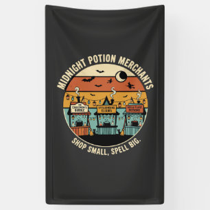 Halloween Coven Night Market Banner