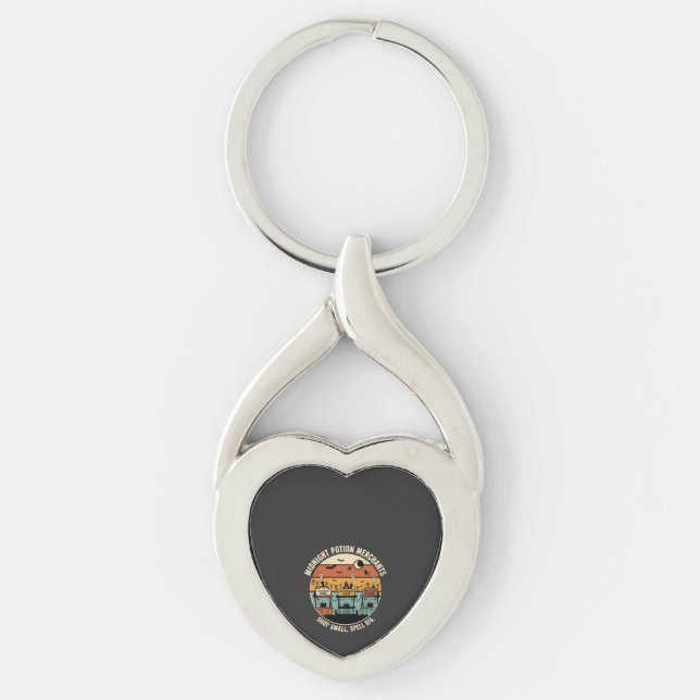 Halloween Coven Night Market Key Ring (Front)