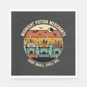 Halloween Coven Night Market Napkin