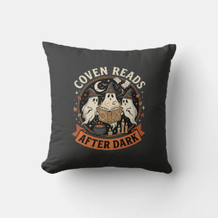 Halloween Coven Readers Night Cushion