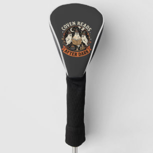 Halloween Coven Readers Night Golf Head Cover