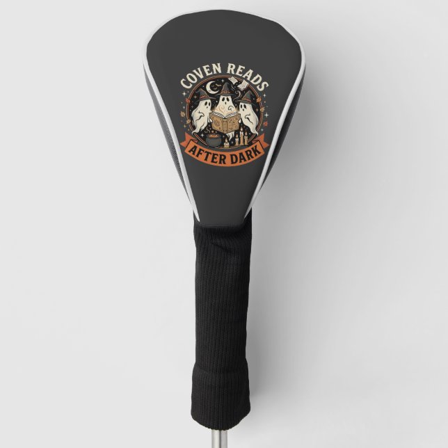 Halloween Coven Readers Night Golf Head Cover (Front)