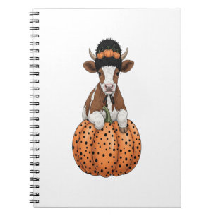 Halloween Cow 2 Notebook