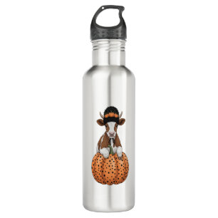 Halloween Cow 710 Ml Water Bottle