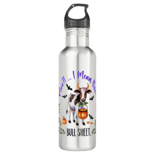 Halloween Cow Bull Sheet 710 Ml Water Bottle