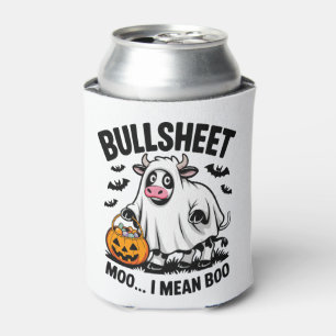 halloween cow can cooler