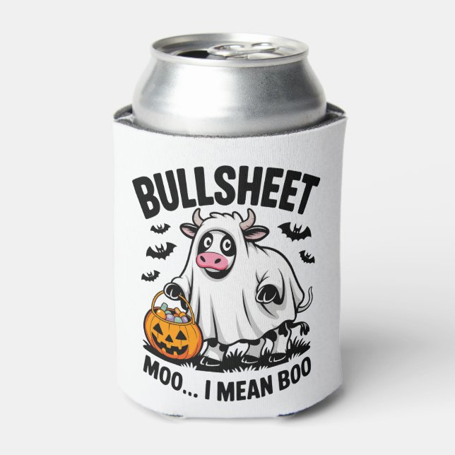 halloween cow can cooler (Can Front)