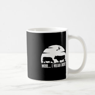 Halloween Cow Funny night legend dairy moo not boo Coffee Mug