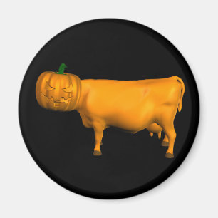 Halloween Cow Magnet