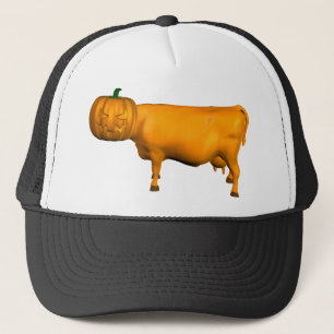 Halloween Cow Trucker Hat