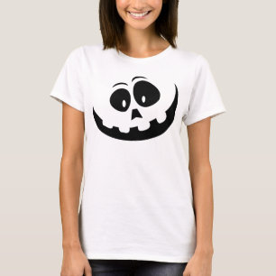 Halloween Crazy Ghost Face T-Shirt